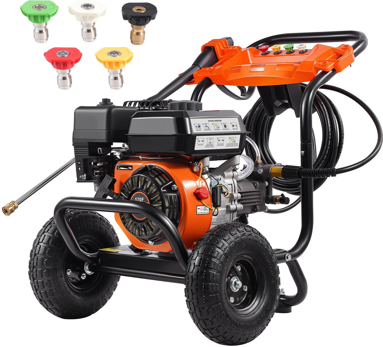 Gazowa Myjka Ciśnieniowa 3500 PSI 10 L/min