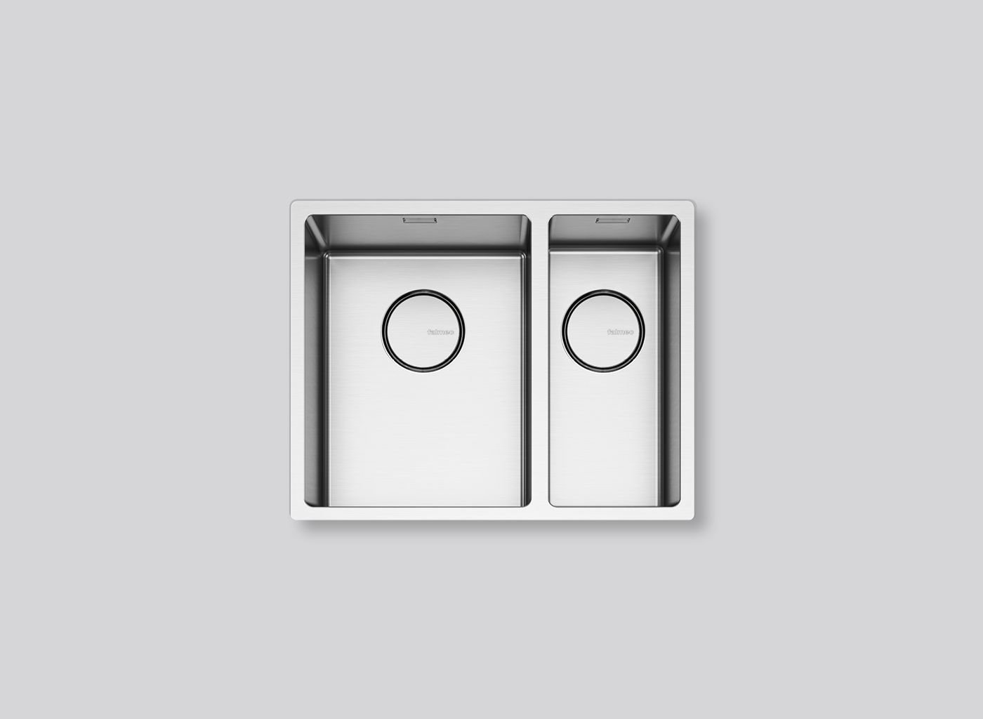 Zlewozmywak Falmec FALMEC Como Inox 3118 31+18 (wpuszczany/nakładany/podwieszany)