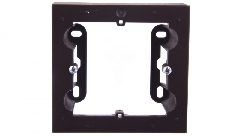 Kontakt-Simon Puszka natynkowa pojedyńcza płytka antracyt - DPN1/48