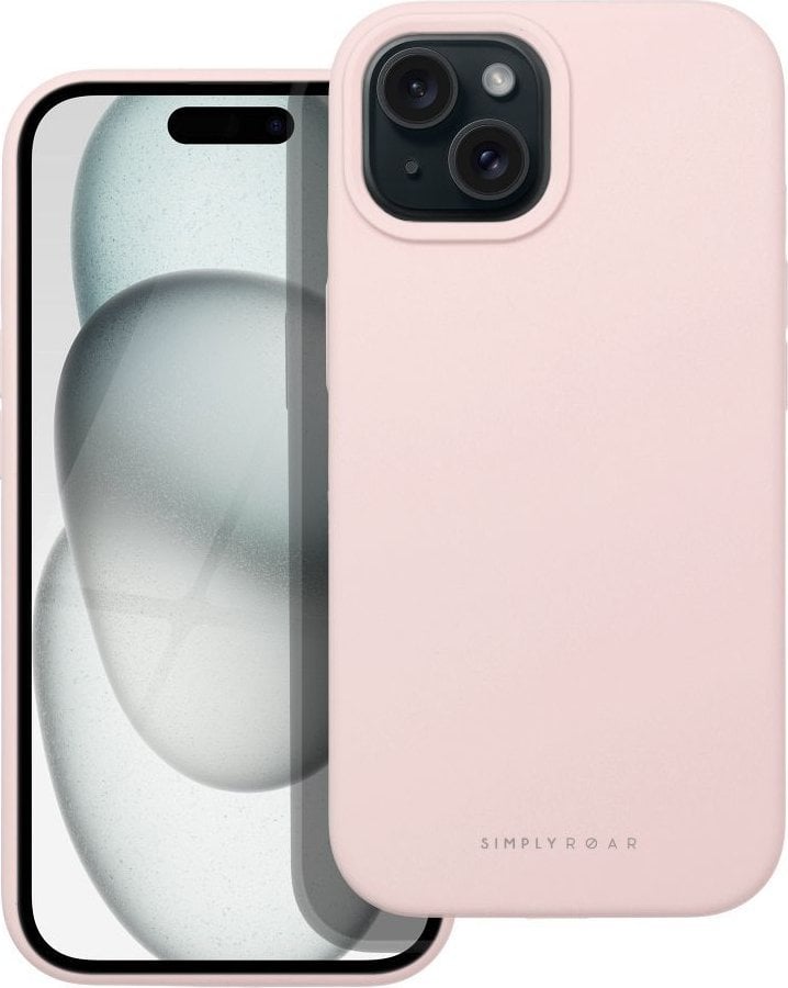 ROAR ROAR futerał CLOUD SKIN do IPHONE 15 Jasnoróżowy