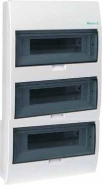 Eaton Rozdzielnica modułowa 3 x 12 natynkowa IP40 BC-O-3/36-ECO (284640)