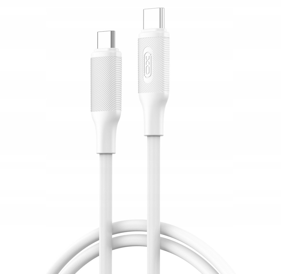 SZYBKI KABEL 2X USB TYP-C PRZEWÓD MOCNY SZYBKIE ŁADOWANIE 60W 1m