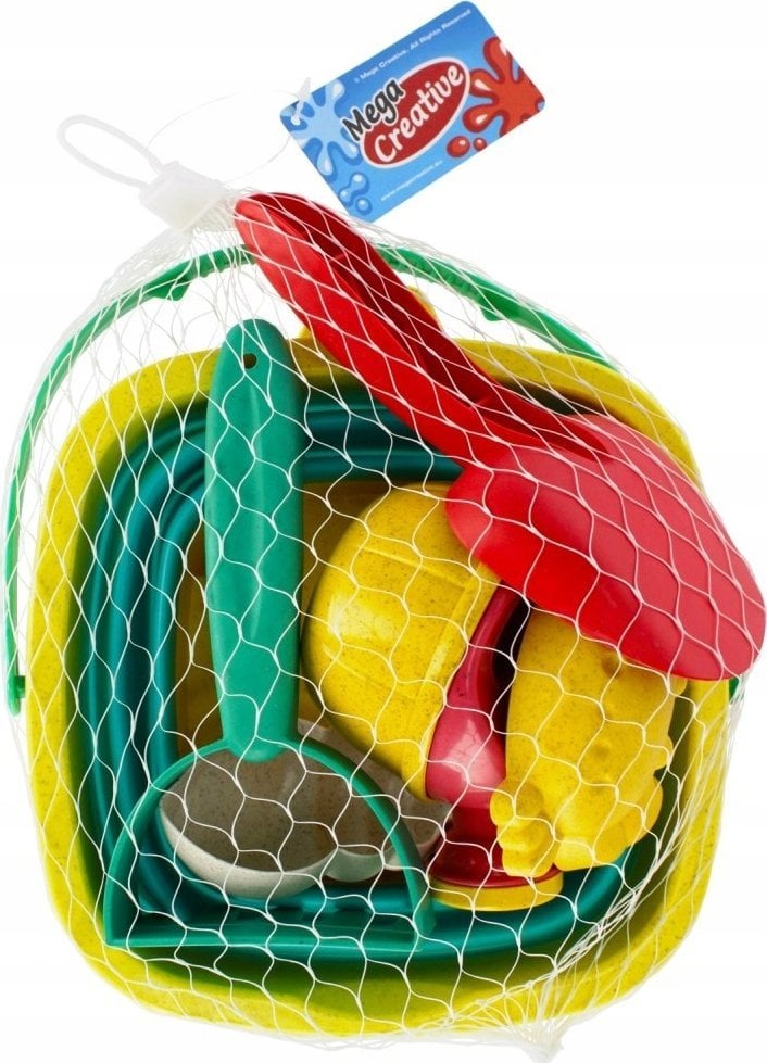 Mega Creative WIADERKO DO PIASKU SKLAD AKC MC SIATKA 48/96