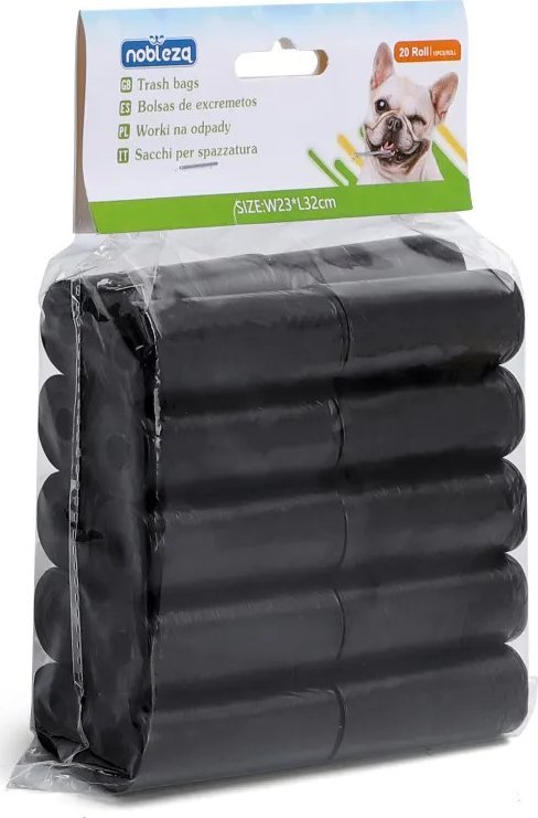 Nobleza 20 opakowań worków na śmieci 20 opakowań worków na śmieci
