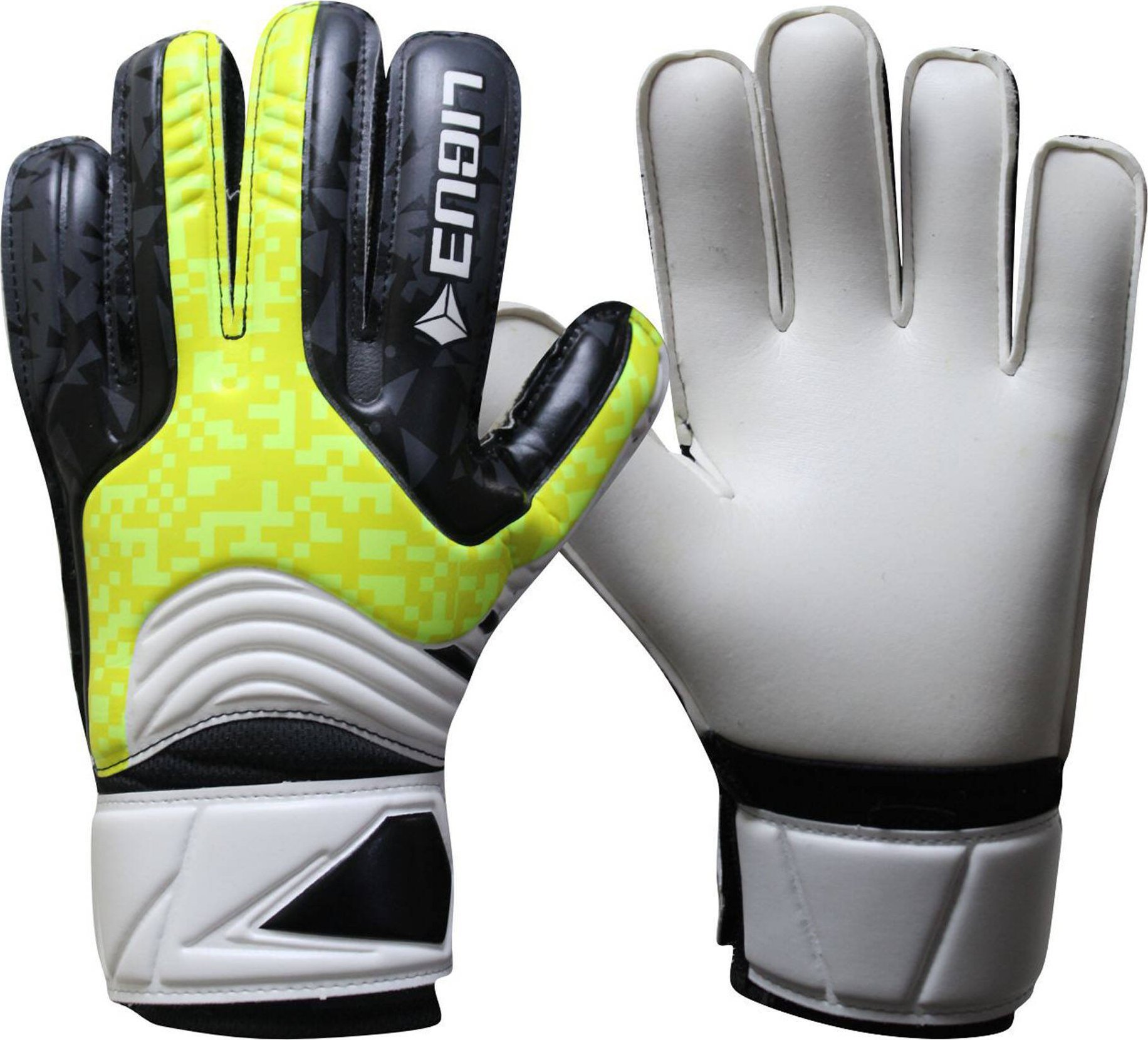 Ligue Rękawice bramkarskie Ligue Defender white-black-green 6