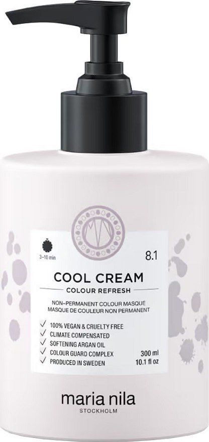 Maria Nila Colour Refresh maska koloryzująca do włosów 8.1 Cool Cream 300ml Maria Nila