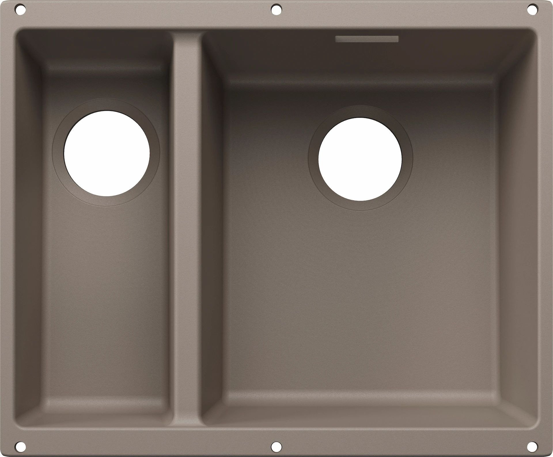 BLANCO SUBLINE 340/160-U Silgranit tartufo prawa, bez armatury