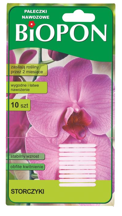 Biopon Pałeczki do storczyków 10szt. (1214)