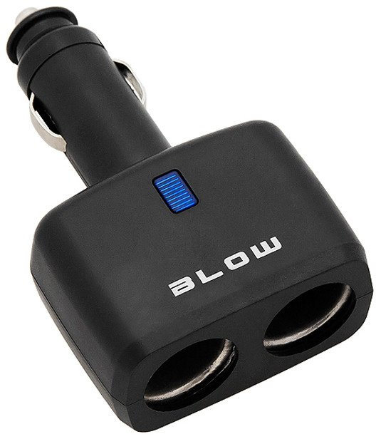 Rozgałęźnik zapalniczki 1x wtyk - 2x gniazdo CS-23