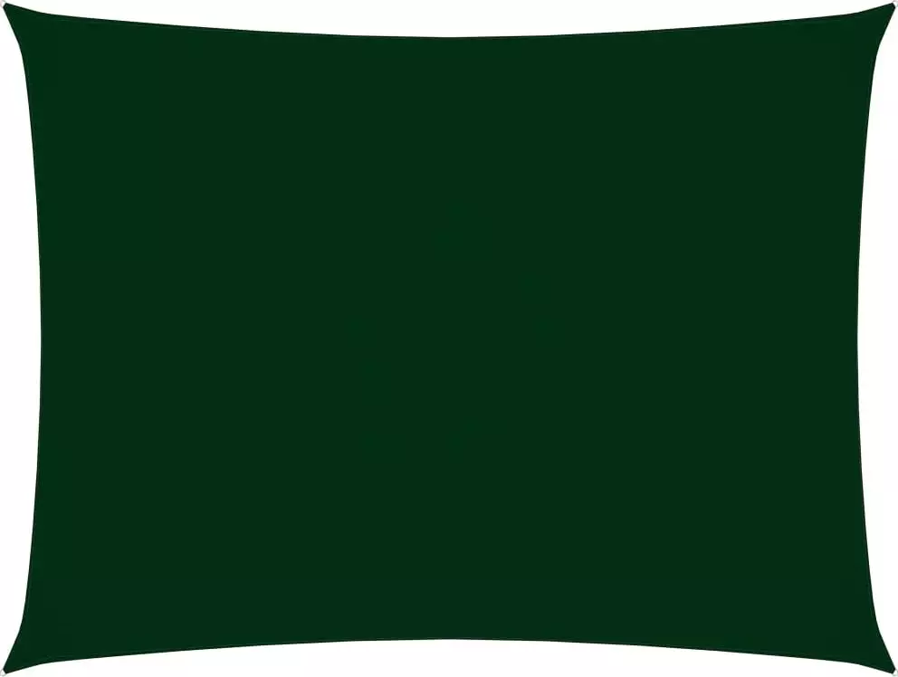 vidaXL Prostokątny żagiel ogrodowy z tkaniny Oxford, 5x7 m, zielony