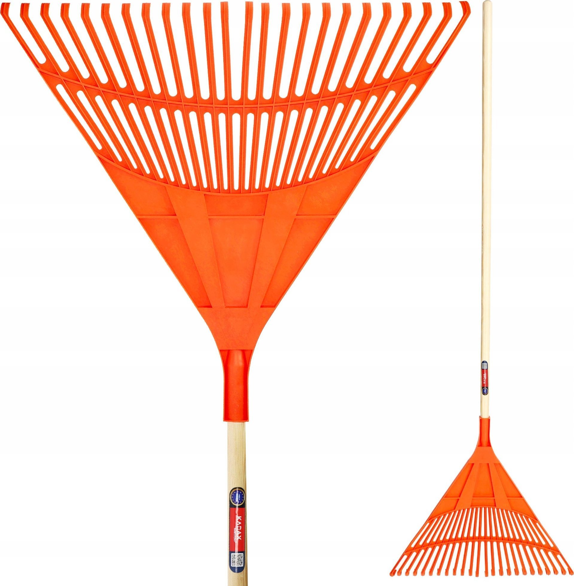 Kadax Grabie Do Liści Trawy Z Drewnianym Trzonkiem 180cm