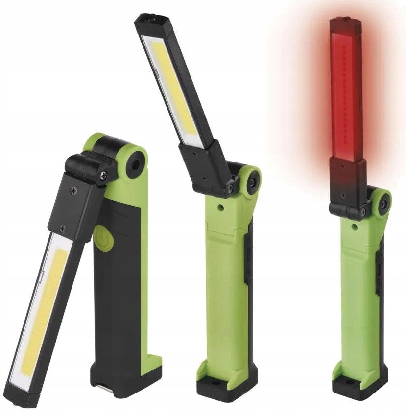 Latarka akumulatorowa COB LED 750 lm ładowana 1800 mAh