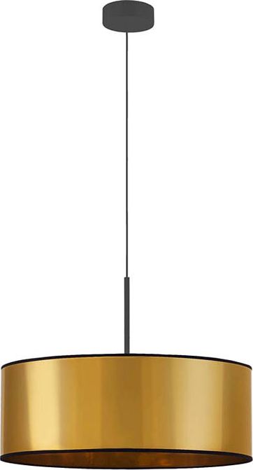 Lampa wisząca Lumes Złoty żyrandol glamour regulowany 50 cm - EX873-Sintrev
