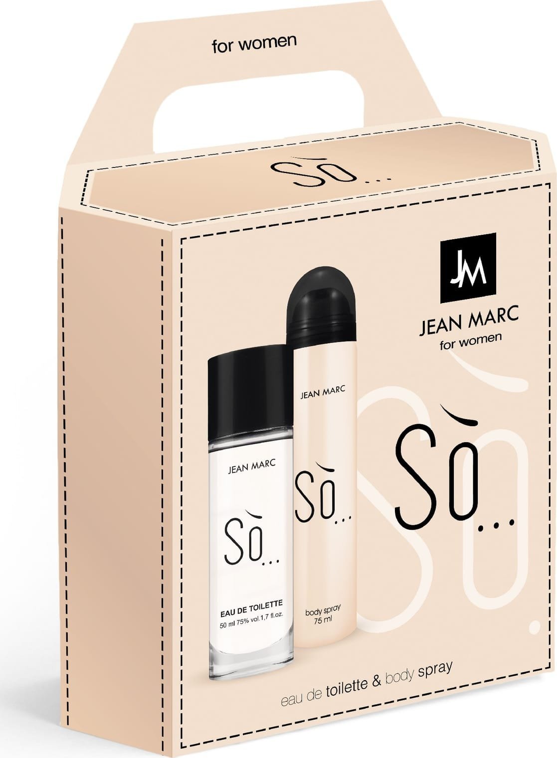 DRAMERS JEAN MARC So Zestaw prezentowy damski - woda toaletowa 50 ml + dezodorant 75 ml