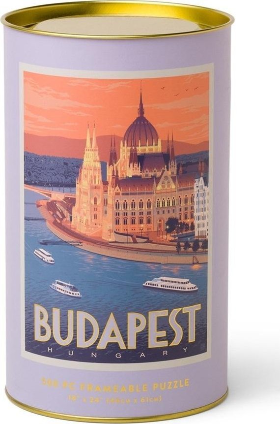 Designworks Ink Puzzle 500 - Budapest