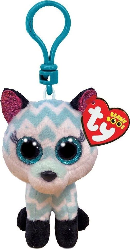Breloczek TY Beanie Boos Atlas - Wodny lis chevron 8,5cm