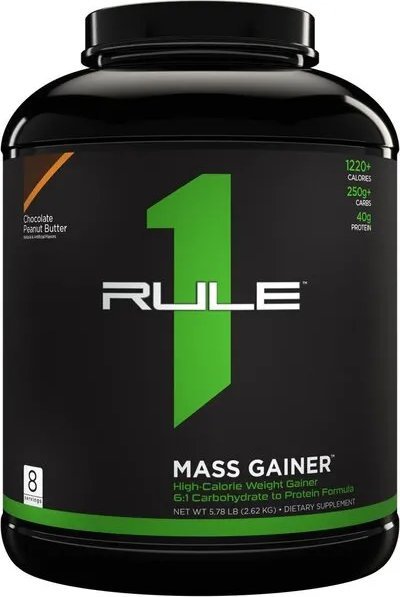 Rule One Rule One - Mass Gainer, Chocolate Peanut Butter, 2620g