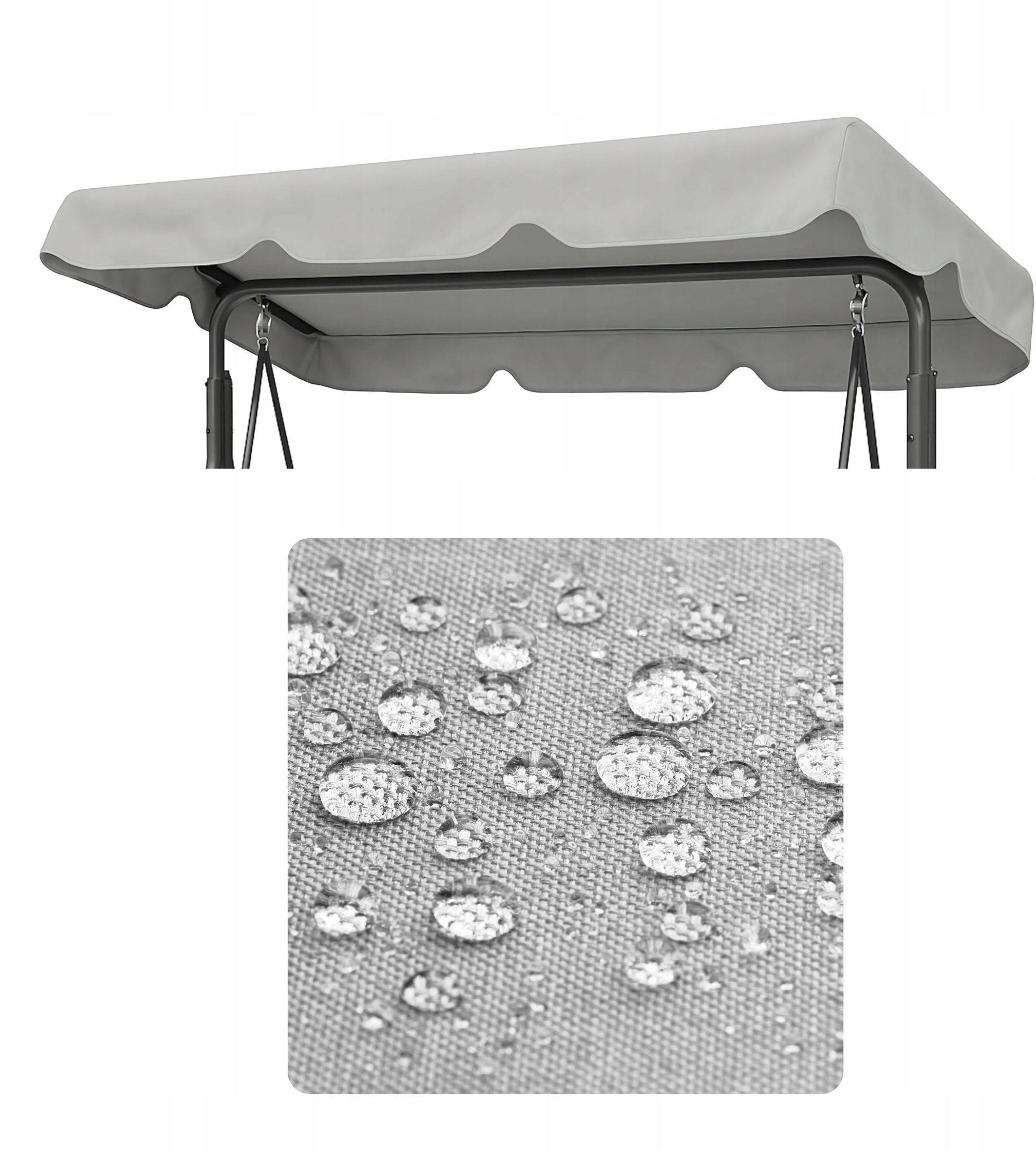 DASZEK NA HUŚTAWKĘ POPIELATY