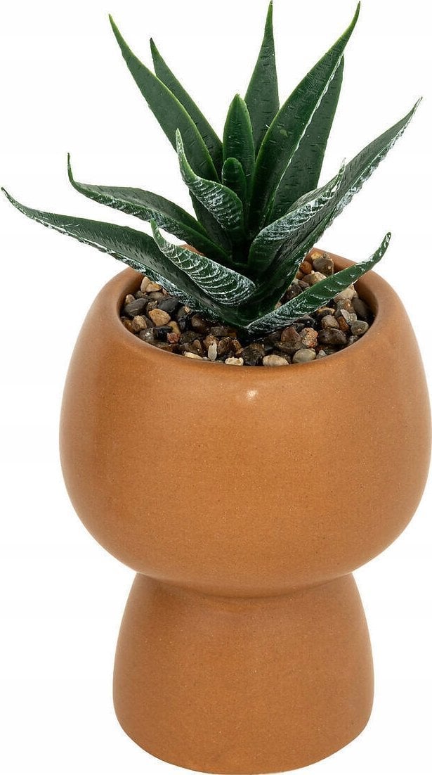Atmosphera Sztuczny sukulent w doniczce, 17 cm