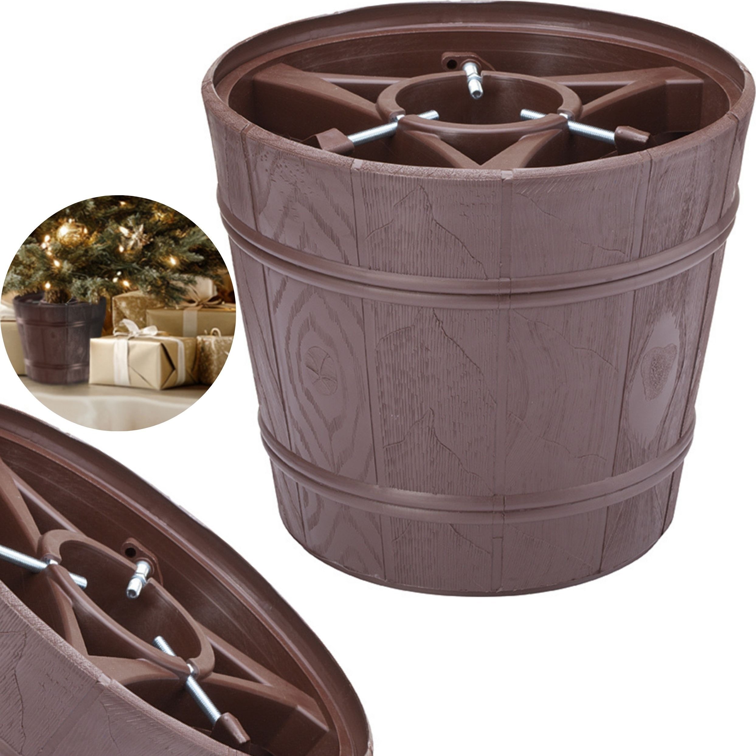 Dikel Stojak pod choinkę Duży stojak na drzewko do 2,5m