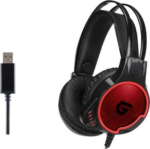 Słuchawki Conceptronic ATHAN01B Czerwone (ATHAN01B)