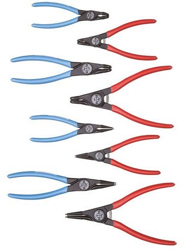 Gedore 1692275 RZB1-3 Assembly Pliers set 8 Piece