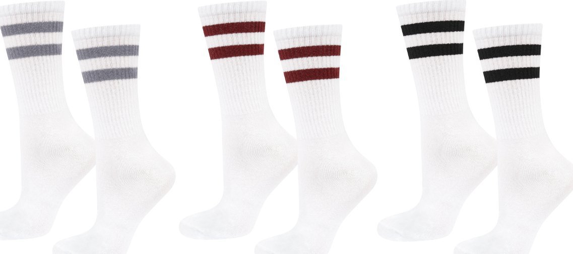 Soxo Zestaw 3x Kolorowe Męskie Skarpetki SOXO GOOD STUFF zabawne Sport 4045