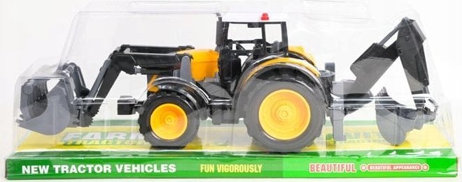 Trifox Traktor koparko-spychacz 666-218C 13339