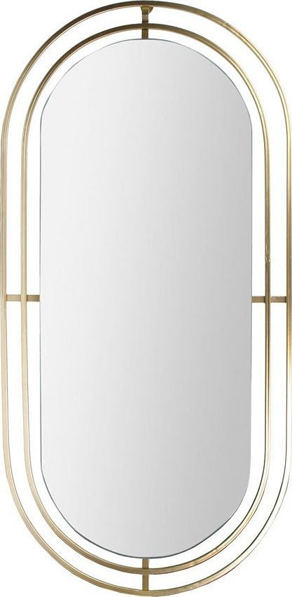 Lustro Elior Zlote lustro owalne - Orteo