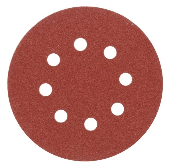 Vorel Krążek ścierny P-60 125mm 8 otworów 5szt. (08576)