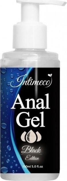 Intimeco INTIMECO_Anal Gel Black Edition nawilżający żel analny o właściwościach poślizgowych z pompką 150ml