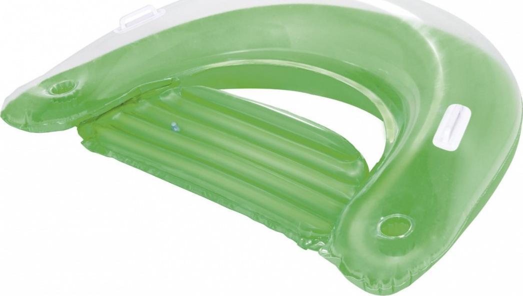 Bestway Bestway Fotel Z Oparciem Lazy Lounge Zielony BESTWAY