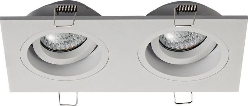 Zumaline Zuma Line Chuck DL2 Square 20068-WH-N oczko lampa wpuszczana downlight koło 2x50W GU10 białe