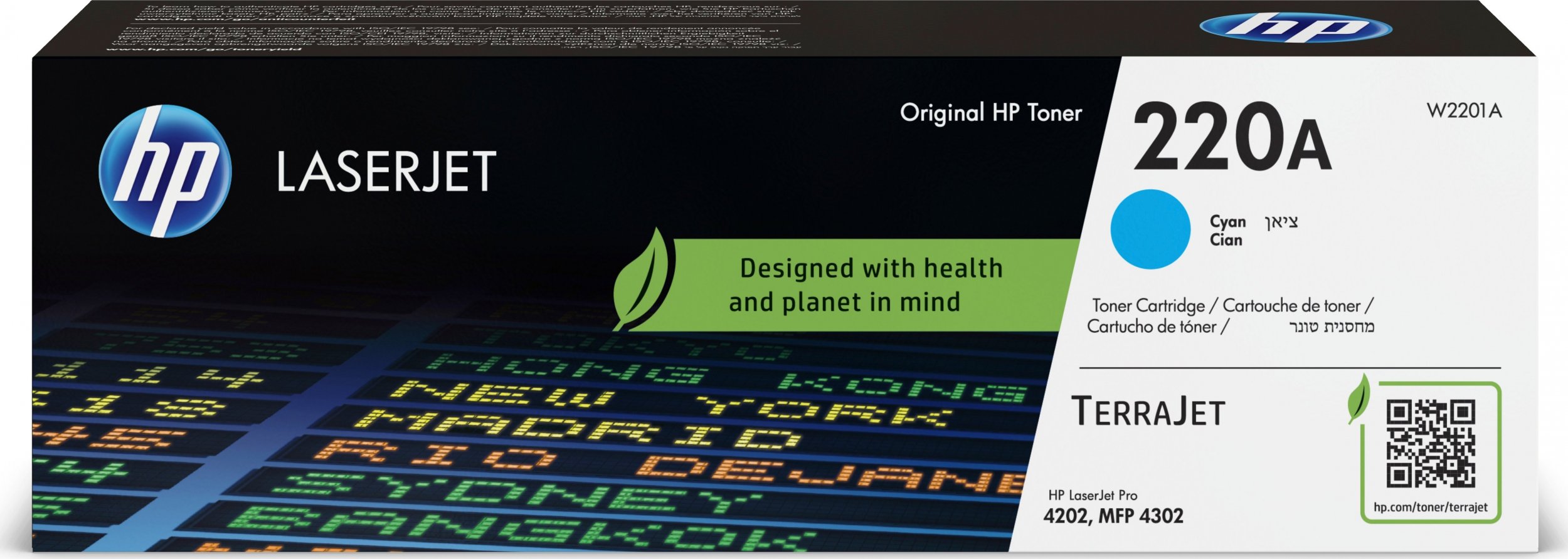 Toner HP 220A Cyan Oryginał (W2201A)