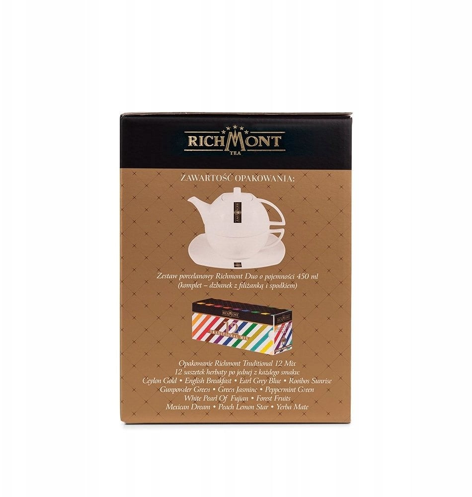 Richmont Zestaw prezentowy Dzbanek Duo + herbaty