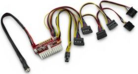 Inter-Tech Zestaw kabli, 0.4m, Wielokolorowy (88882190)