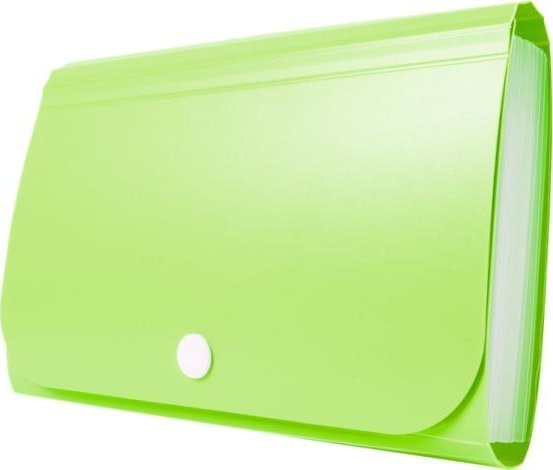 Teczka - Mini organizer harmonijkowy PP TETIS zielony