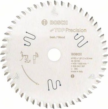 Bosch tarcza pilarska Top Precision Best for Multi Material 165x20mm Z56 (2608642387)