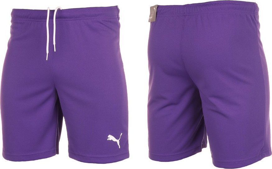 Puma Spodenki męskie Puma teamRISE Short Prist fioletowe 704942 10 M
