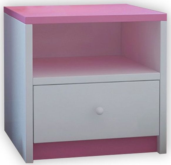 Elior Szafka nocna dla dziewczynki Happy 4X - różowa