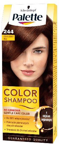 Palette Color Shampoo Szampon koloryzujący nr 244 Czekoladowy Brąz 1op. - 68160559