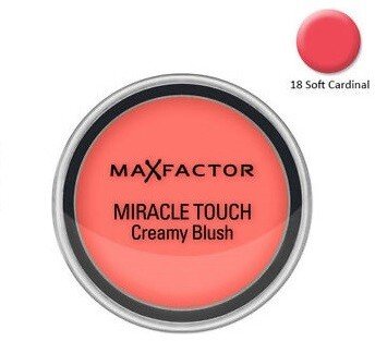 MAX FACTOR Miracle Touch Creamy Blush 018 Soft Cardinal Róż Do Policzków - 9G