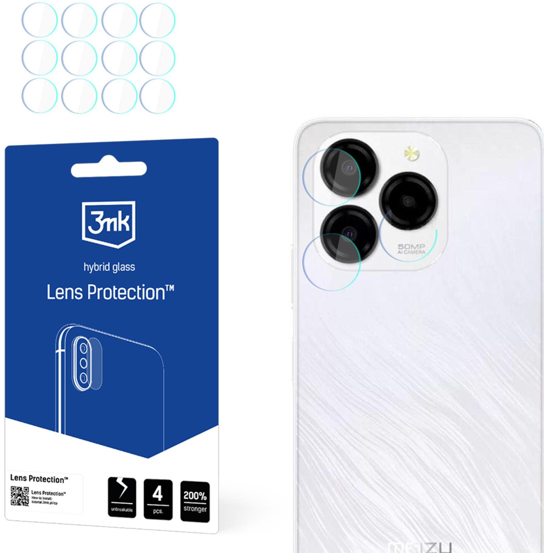 MEIZU NOTE 21 - 3MK LENS PROTECTION