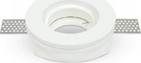 V-TAC Oczko V-TAC GIPS GU10 Wpuszczane Okrągłe fi.100 Białe VT-771