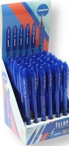 Teka Żelopis semi gel niebieski (36szt)