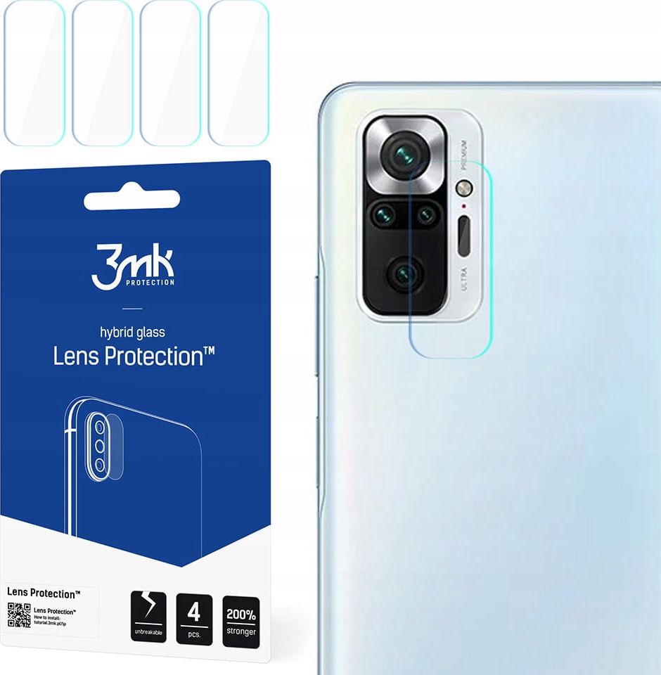 3MK 3MK Lens Protect Xiaomi Redmi Note 10 Pro Ochrona na obiektyw aparatu 4szt