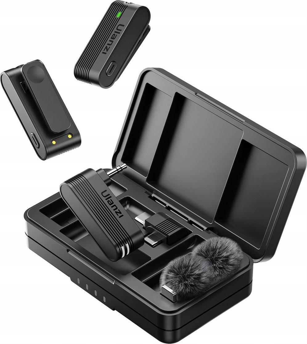 Mikrofon Ulanzi Mikrofon Bezprzewodowy na USB USB-C TYPE-C i Mini Jack 3.5mm / ULANZI A100