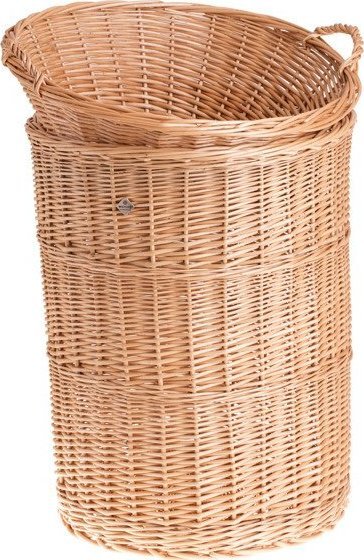 WickerPL Kosz ekspozycyjny z misą ół 45/41 H53, góra 49/27 H19/23 cm