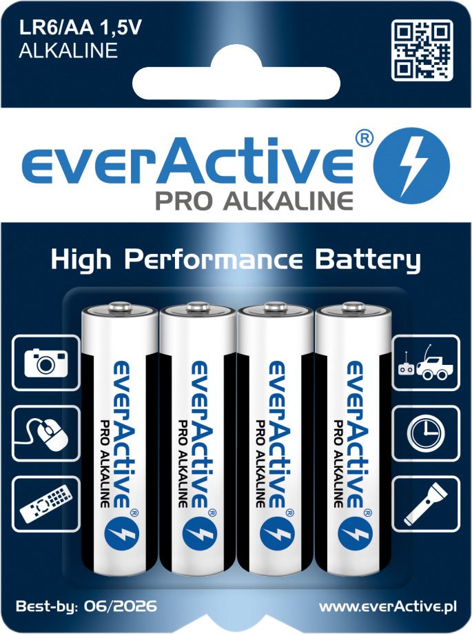 EverActive Bateria Pro AAA / R03 4 szt.