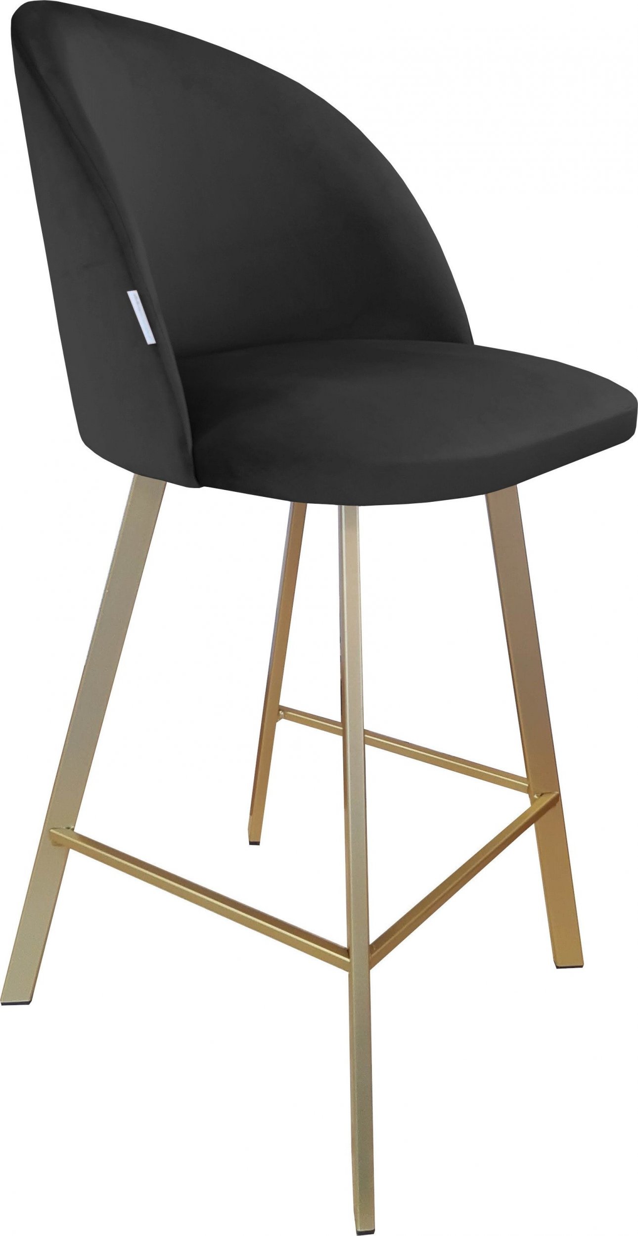 Atos Hoker krzesło barowe Colin podstawa Profil złota MG19